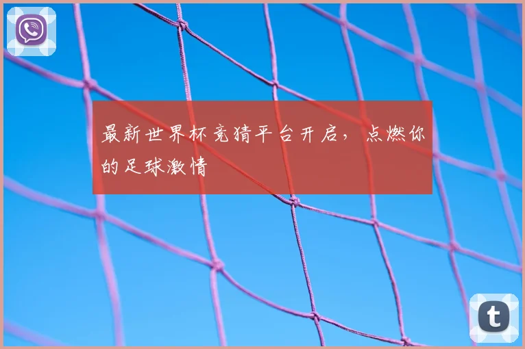 最新世界杯竞猜平台开启,点燃你的足球激情